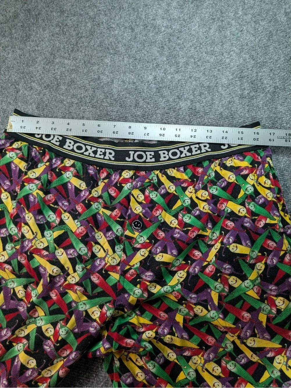 Joe Boxer Mens Medium 2 Hot 2 Handle Chili Pepper Print Pajama Pants Lounge Pant